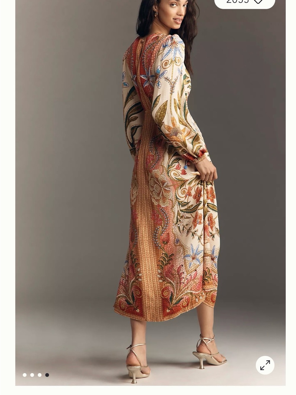 Farm Rio side ruched maxi dress - Picture 15 of 16